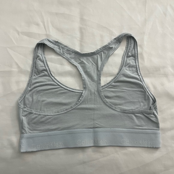 Calvin Klein Baby Blue Bralette - Picture 2 of 2
